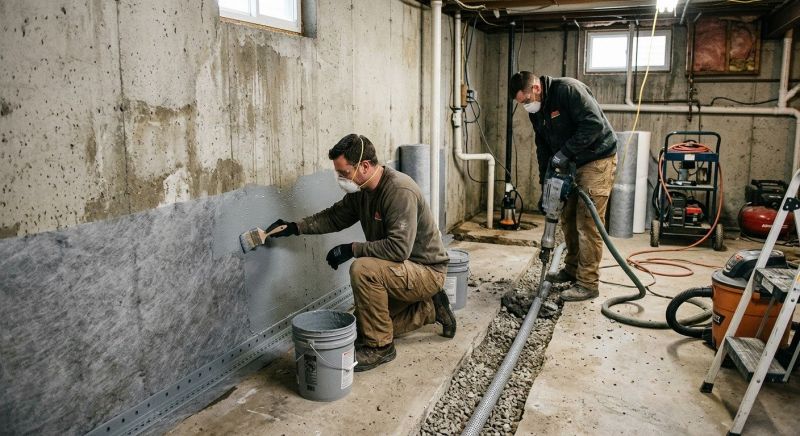 Basement Waterproofing in Columbus, OH