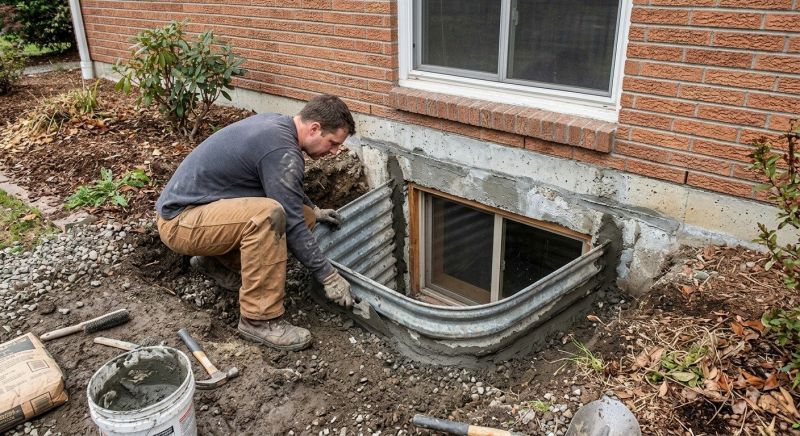 Window Well Cover Installation in Olathe, KS